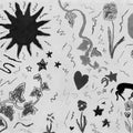 Chroma, Black & White Mural Wallpaper - pure wallpaper artwork