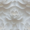 Lotus Dream, White Mural Wallpaper - pure wallpaper artwork