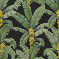 Banana Leaf, Black Mural Wallpaper - pure wallpaper artwork
