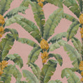 Banana Leaf, Pink Mural Wallpaper - pure wallpaper artwork