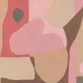 Shapes, Pink Mural Wallpaper - pure wallpaper artwork