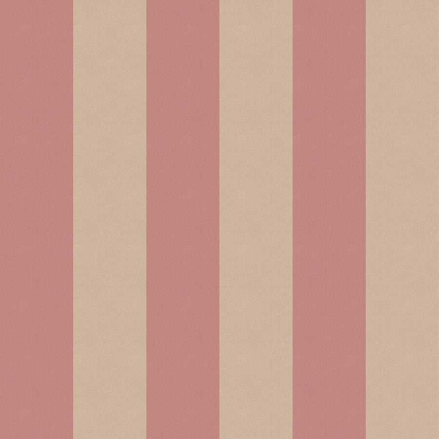 Bold Stripes, Pink Mural Wallpaper