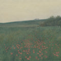Poppy Landscape, Dawn Mural Wallpaper - pure wallpaper artwork