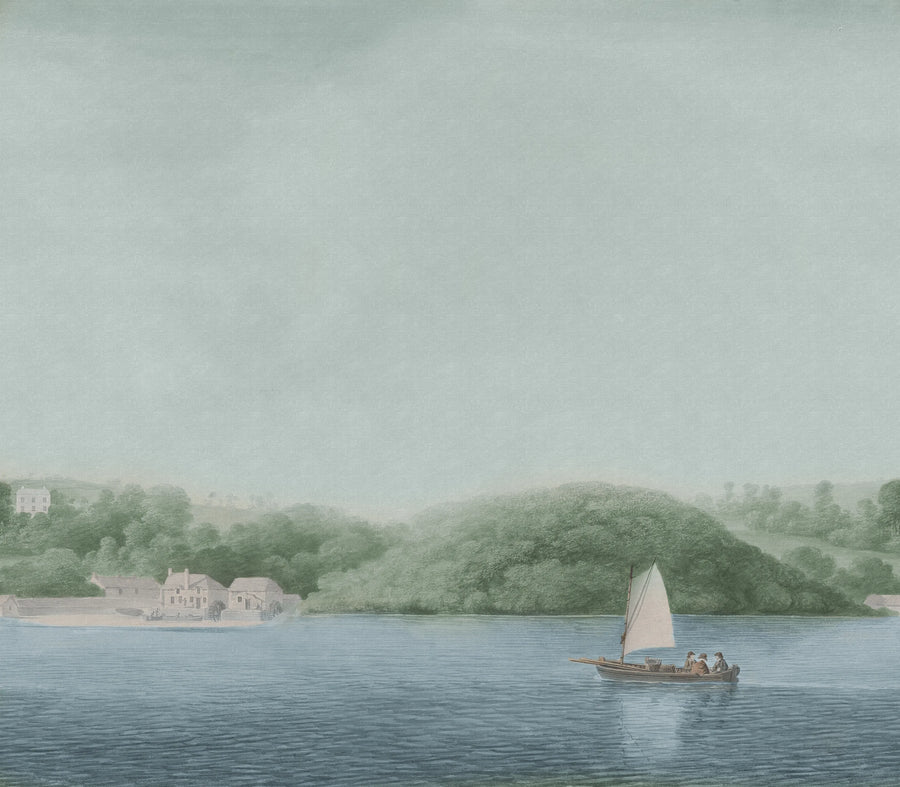 Weekend Sail, Day Mural Wallpaper