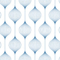 Retro Flow, Blueberry Mural Wallpaper - pure wallpaper artwork