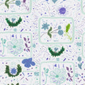 Reverie, Lilac Mural Wallpaper - pure wallpaper artwork