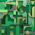 Caroline, Green Mural Wallpaper - pure wallpaper artwork