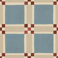 Bold Grid, Light Blue Mural Wallpaper - pure wallpaper artwork