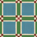 Bold Grid, Green Mural Wallpaper - pure wallpaper artwork