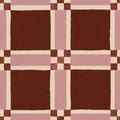 Bold Grid, Burgundy Mural Wallpaper - pure wallpaper artwork