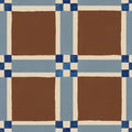 Bold Grid, Brown Mural Wallpaper - pure wallpaper artwork