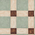 Artisan Square, Green Mural Wallpaper - pure wallpaper artwork