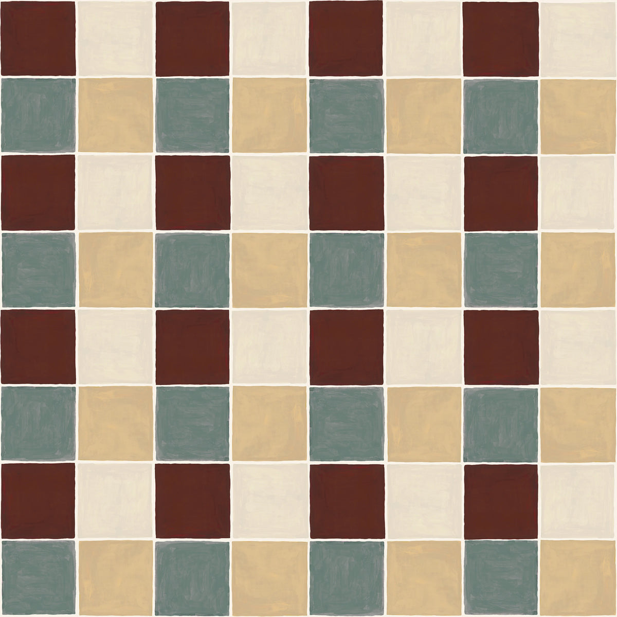 Tile, Brown Mural Wallpaper - pure wallpaper artwork