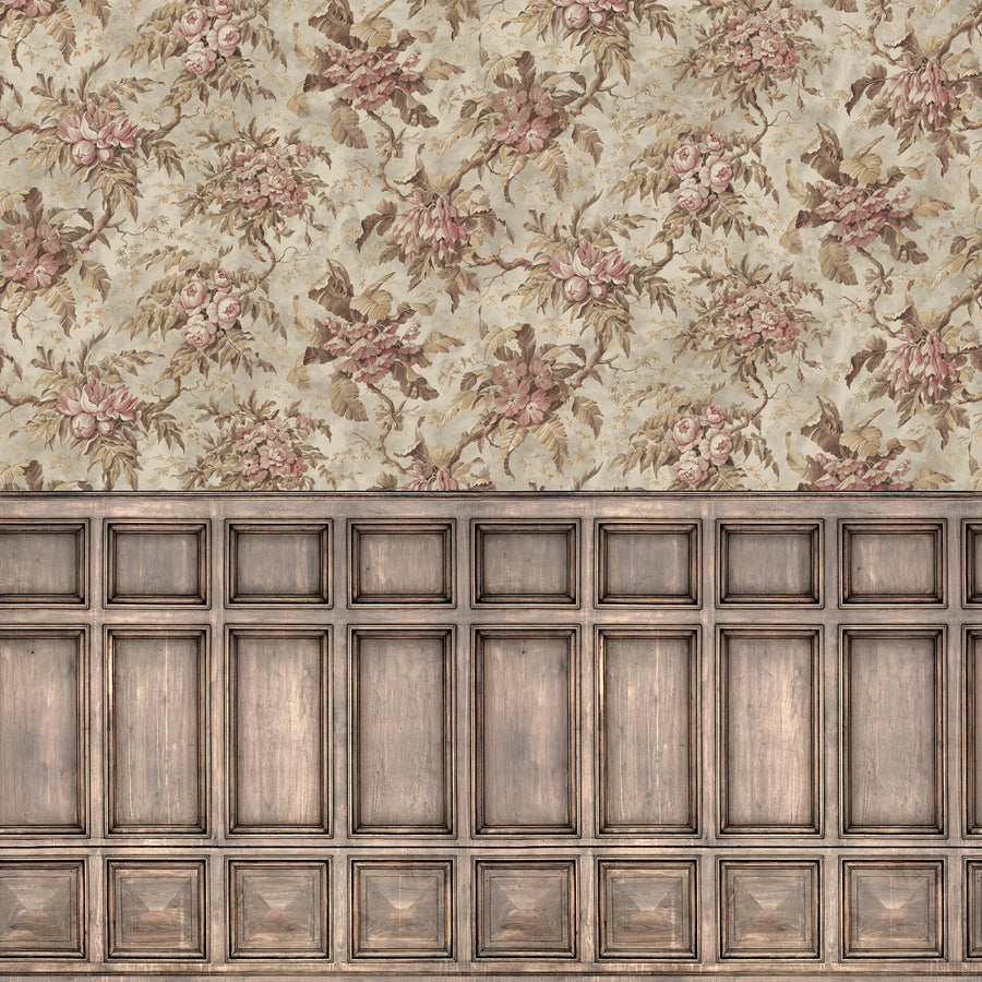 Rustic Bouquet, Panels Mural Wallpaper