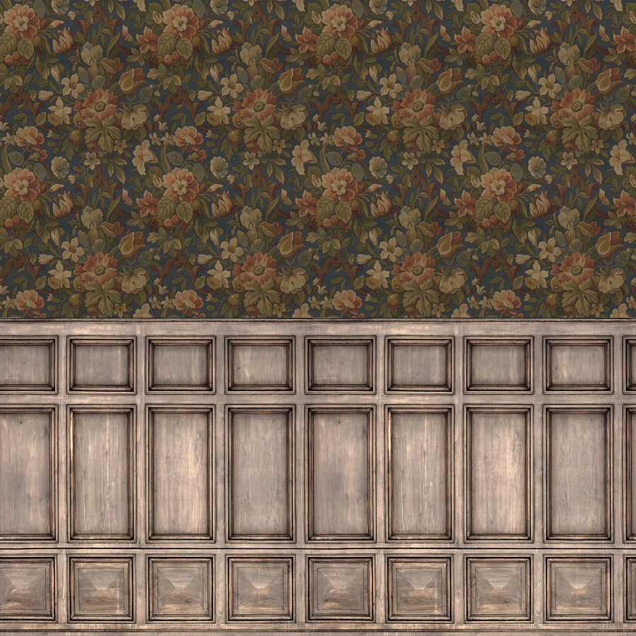 Vintage Garden, Panels Mural Wallpaper