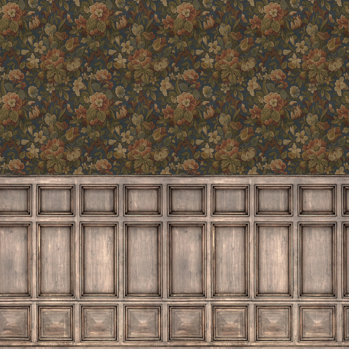 Vintage Garden, Panels Mural Wallpaper - pure wallpaper artwork