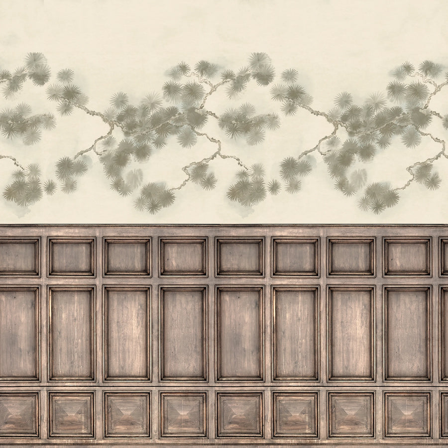 Pine Branch, Panels Mural Wallpaper