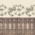 Pine Branch, Panels Mural Wallpaper - pure wallpaper artwork