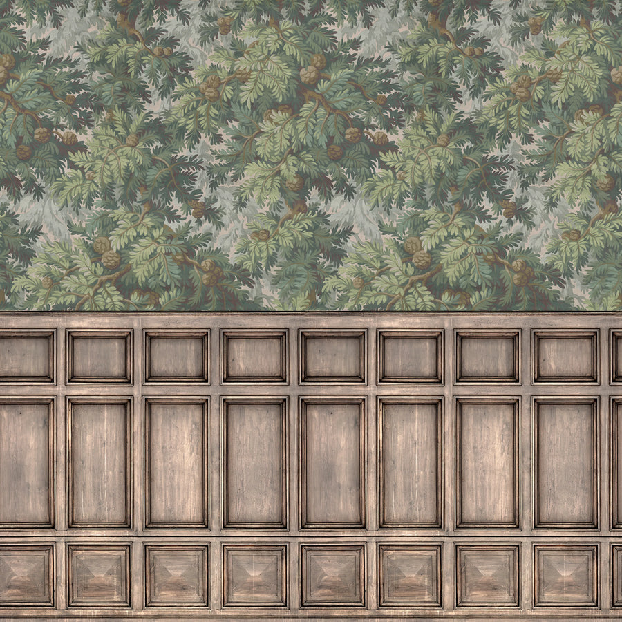 Spruce Forest, Panels Mural Wallpaper