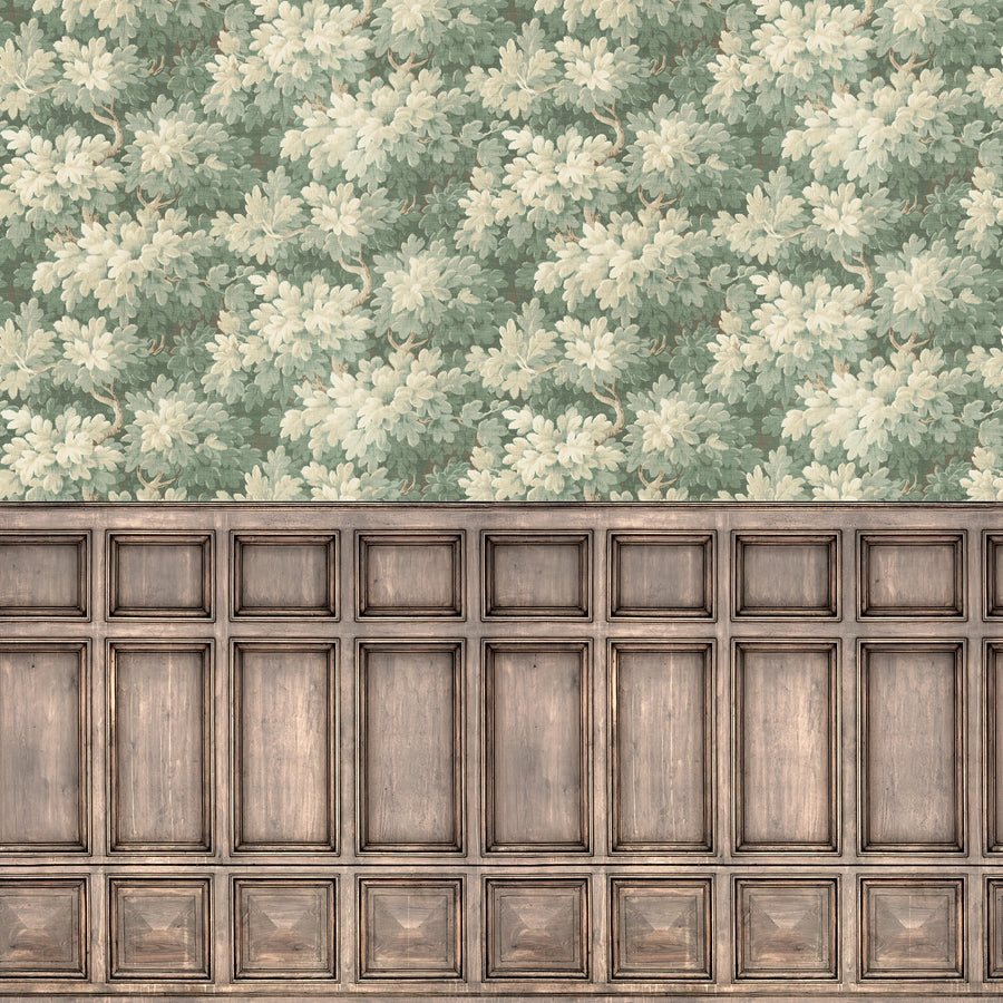 Vintage Foliage, Panels Mural Wallpaper