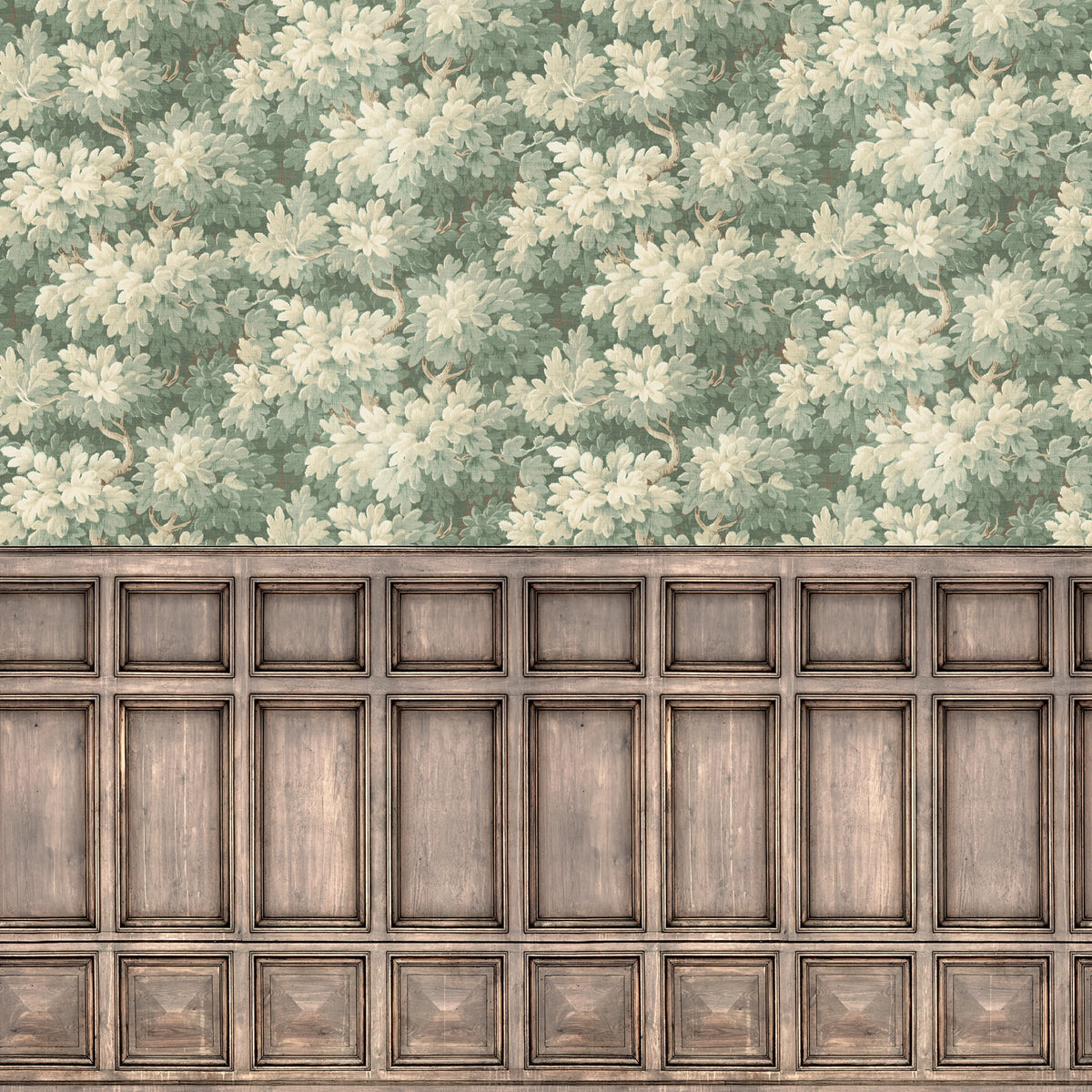 Vintage Foliage, Panels Mural Wallpaper - pure wallpaper artwork