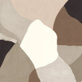 Abstract Fields, Dark Brown Mural Wallpaper - pure wallpaper artwork