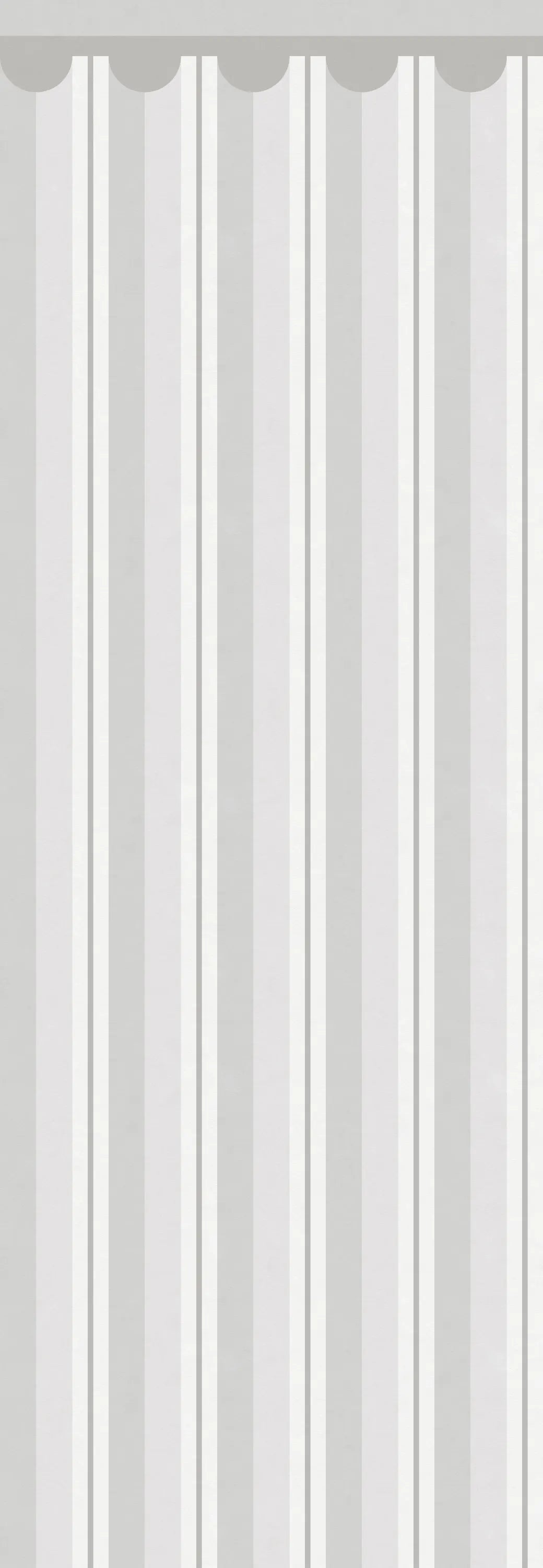 Border Stripe, Gray Mural Wallpaper - pure wallpaper artwork