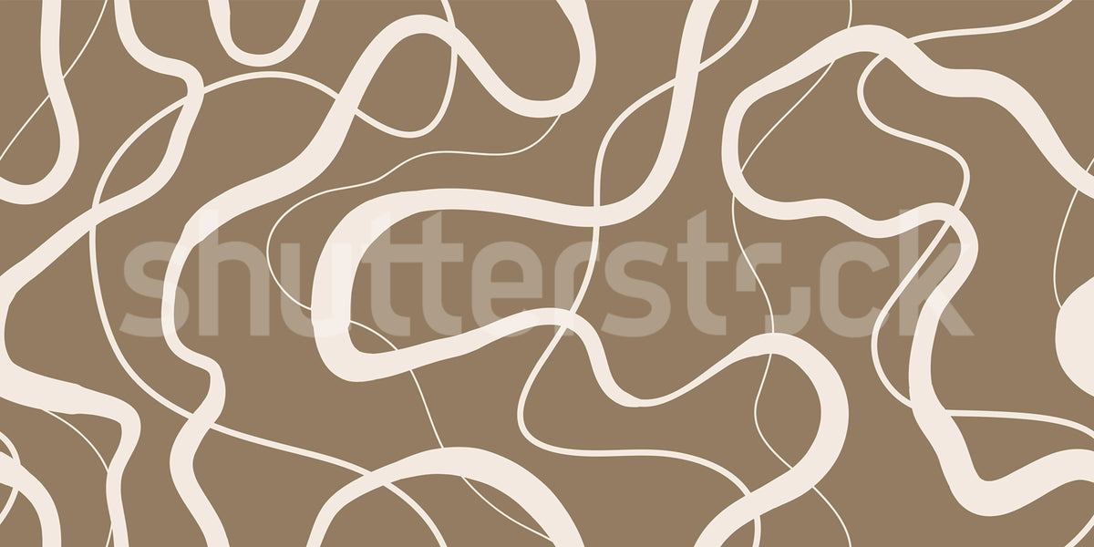 Twisting Lines, Nougat Mural Wallpaper - pure wallpaper artwork