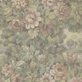 Botanical Manor, Soft Mural Wallpaper - pure wallpaper artwork