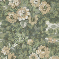 Botanical Manor, Peach Mural Wallpaper - pure wallpaper artwork