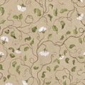 Soft Vines, Beige Mural Wallpaper - pure wallpaper artwork