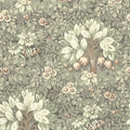 Flower Tree, Light Green Mural Wallpaper - pure wallpaper artwork