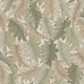 Swirling Fern, Light Green Mural Wallpaper - pure wallpaper artwork