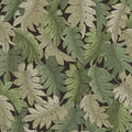 Swirling Fern, Green Mural Wallpaper - pure wallpaper artwork