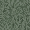 Willow, Dark Green Mural Wallpaper - pure wallpaper artwork