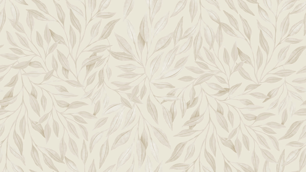 Willow, Beige Mural Wallpaper - pure wallpaper artwork
