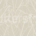 Giant Leafs, Sand Mural Wallpaper - pure wallpaper artwork