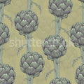 Cynara Grace, Soft Green Mural Wallpaper - pure wallpaper artwork