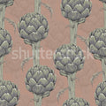 Cynara Grace, Soft Pink Mural Wallpaper - pure wallpaper artwork