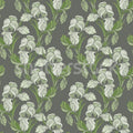 Garland Flora, Green Mural Wallpaper - pure wallpaper artwork