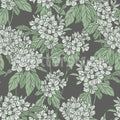 Jasmine Veil, Green Mural Wallpaper - pure wallpaper artwork