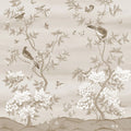 Garden of Harmony, Beige Mural Wallpaper - pure wallpaper artwork