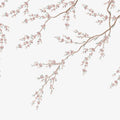 Spring Breeze, Pink Mural Wallpaper - pure wallpaper artwork