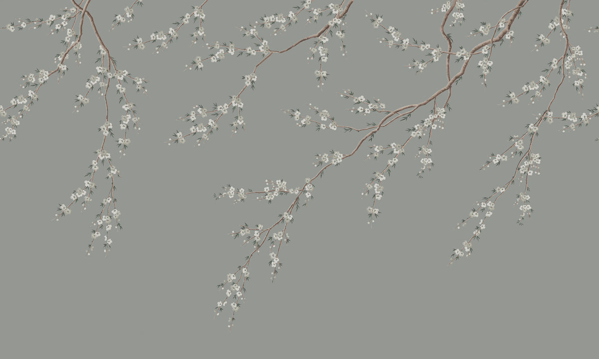 Spring Breeze, Green Mural Wallpaper - pure wallpaper artwork