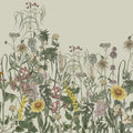 Springmeadow, Beige Mural Wallpaper - pure wallpaper artwork