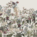 Summerland, White Mural Wallpaper - pure wallpaper artwork