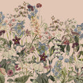 Summerland, Pink Mural Wallpaper - pure wallpaper artwork