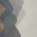 Watercolor Vertical, Blue Mural Wallpaper - pure wallpaper artwork