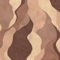 Flowing Forms, Burgundy Mural Wallpaper - pure wallpaper artwork