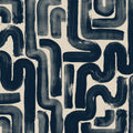 Drape Brush, Dark Blue Mural Wallpaper - pure wallpaper artwork